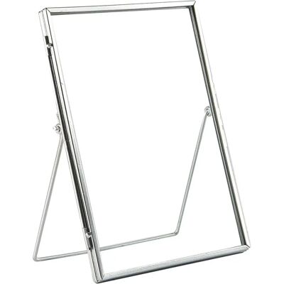 Nicola Spring - Mantel Frame - 6x8 - Silver - Photo Frame Nicola Spring - Mantel Frame - 6x8 - Silver - Photo Frame
