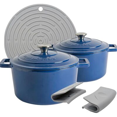 Argon Tableware - Cast Iron Casserole - - Casserole dish Argon Tableware - Cast Iron Casserole - - Casserole dish