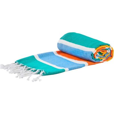 Nicola Spring Turkish Cotton Bath Towel - Multicolour - Bath Towel Nicola Spring Turkish Cotton Bath Towel - Multicolour - Bath Towel