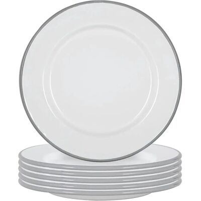 Argon Tableware - EN202351 - Grey - Dinner Plates Argon Tableware - EN202351 - Grey - Dinner Plates