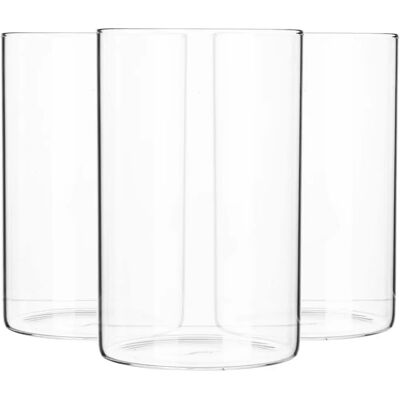 Set de 6 bocaux de rangement minimalistes Argon Tableware - Style scandinave rond - Verre polyvalent 1 litre - Publicité Set de 6 bocaux de rangement minimalistes Argon Tableware - Style scandinave rond - Verre polyvalent 1 litre - Publicité