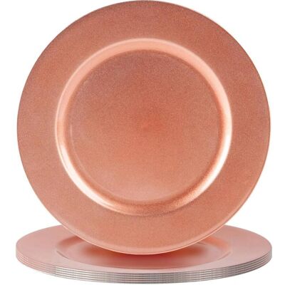 Argon - Underplate Charger - 33cm - Gold Rose - Tableware Argon - Underplate Charger - 33cm - Gold Rose - Tableware