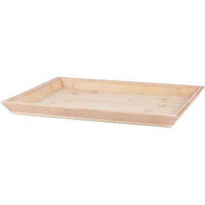Argon Tableware Plat Rectangulaire en Bambou - 33cm - Marron - Plateau de Service - Publicité Argon Tableware Plat Rectangulaire en Bambou - 33cm - Marron - Plateau de Service - Publicité