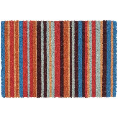 Nicola Spring Rainbow Door Mat - 90x60cm - Non-Slip Indoor Outdoor Welcome Mat Nicola Spring Rainbow Door Mat - 90x60cm - Non-Slip Indoor Outdoor Welcome Mat