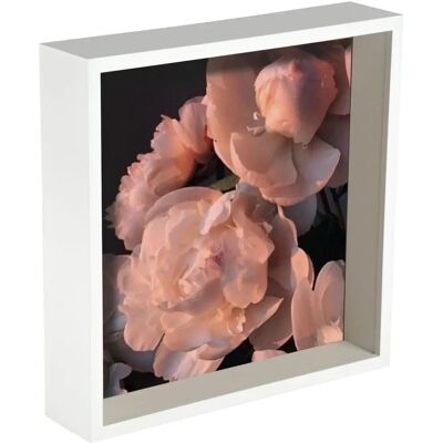 Nicola Spring Box Photo Frame - 10 x 10 - White Nicola Spring Box Photo Frame - 10 x 10 - White