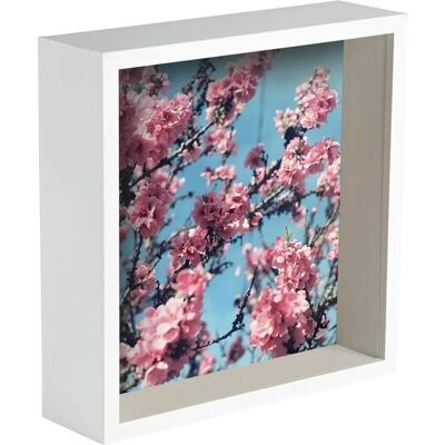 Nicola Spring - Box 8x8 Photo Frame - White - 8x8 - Photo Frame Nicola Spring - Box 8x8 Photo Frame - White - 8x8 - Photo Frame