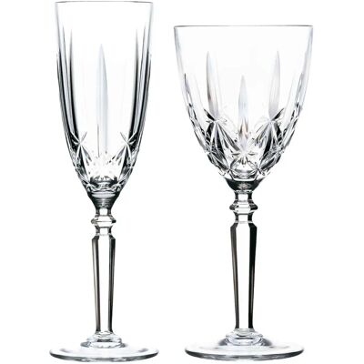 RCR Crystal Orchestra Glass Set - Wine & Champagne - 12pc RCR Crystal Orchestra Glass Set - Wine & Champagne - 12pc