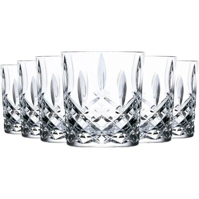 RCR Crystal Orchestra Cut Glass DOF Double Old Fashioned Whiskey Glasses - 340ml - Set of 12 RCR Crystal Orchestra Cut Glass DOF Double Old Fashioned Whiskey Glasses - 340ml - Set of 12