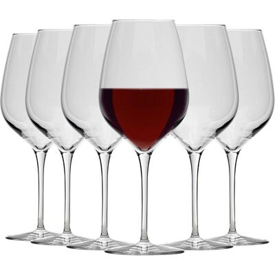 Bormioli Rocco Inalto Tre Sensi Extra Large Wine Glasses Set - 650ml - Pack of 24 Clear Bormioli Rocco Inalto Tre Sensi Extra Large Wine Glasses Set - 650ml - Pack of 24 Clear