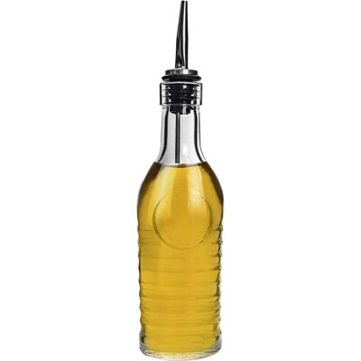 Bormioli Rocco Officina 1825 Glass Olive Oil and Vinegar Bottle - 268ml - Clear Bormioli Rocco Officina 1825 Glass Olive Oil and Vinegar Bottle - 268ml - Clear