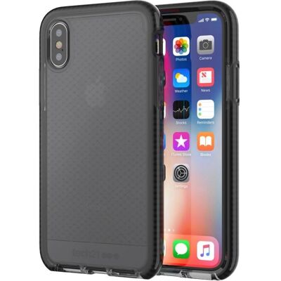 Tech21 Evo Check FlexShock Hülle für iPhone X/Xs Schwarz Tech21 Evo Check FlexShock Hülle für iPhone X/Xs Schwarz