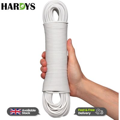 Hardys - Heavy Duty - White - 50M - Clothes Washing Line Hardys - Heavy Duty - White - 50M - Clothes Washing Line