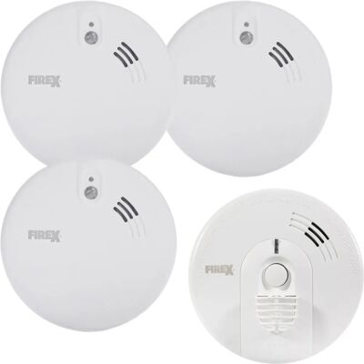 Kidde Firex Kf20 Optical Smoke Alarm - Mains Power Backup Kidde Firex Kf20 Optical Smoke Alarm - Mains Power Backup
