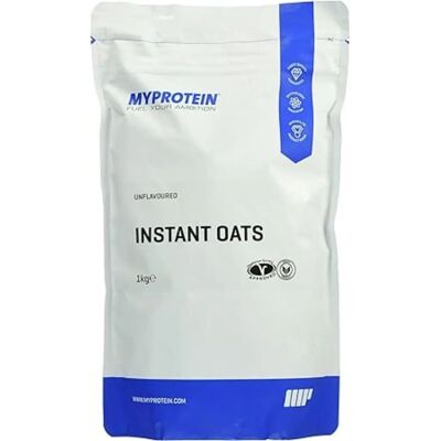 MyProtein Flocons d'avoine instantanés - Sans saveur - 1kg - Publicité MyProtein Flocons d'avoine instantanés - Sans saveur - 1kg - Publicité