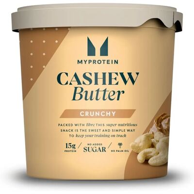 MyProtein Cashewsmör - Grovt 1000 g Naturligt MyProtein Cashewsmör - Grovt 1000 g Naturligt