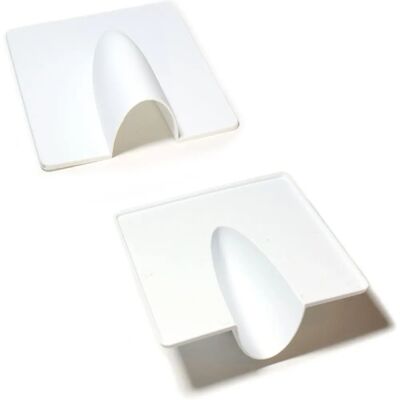 Generic - Brick Buster Plate - White Generic - Brick Buster Plate - White
