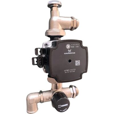 Grundfos UPM3 - ESBE mixing valve - Manifold pump and mixing valve unit Grundfos UPM3 - ESBE mixing valve - Manifold pump and mixing valve unit