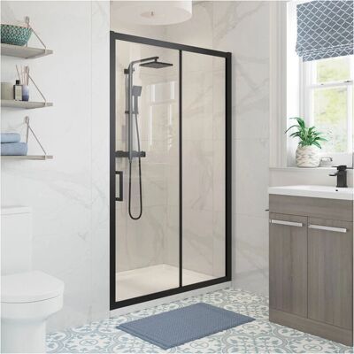Signature - Verve - Black - 1500mm - Shower Door Signature - Verve - Black - 1500mm - Shower Door