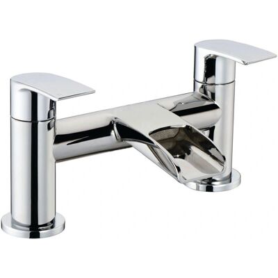 Signature - Deluge - Chrome - Pillar Mounted - Bath Filler Tap Signature - Deluge - Chrome - Pillar Mounted - Bath Filler Tap
