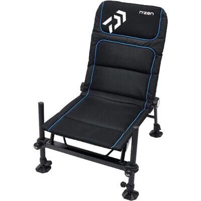 Silla de Pesca Daiwa N'zon - Ajustable, Ligera, Gris Silla de Pesca Daiwa N'zon - Ajustable, Ligera, Gris