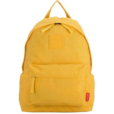 Artsac Syers Unisex Mustard Nylon Backpack - Backpack Artsac Syers Unisex Mustard Nylon Backpack - Backpack