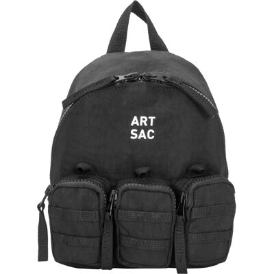 Artsac - Jakson Triple Pocket - Black - One Size - Backpack Artsac - Jakson Triple Pocket - Black - One Size - Backpack