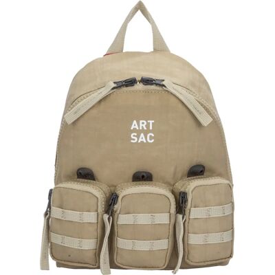 Artsac Jakson Triple Pocket Small Backpack - Unisex - Small backpack style ref: 52002 Artsac Jakson Triple Pocket Small Backpack - Unisex - Small backpack style ref: 52002
