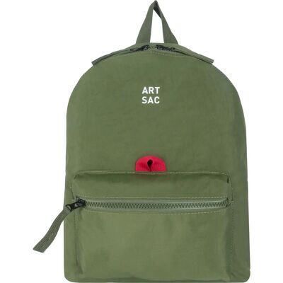 Artsac Jakson Medium Backpack - Khaki - Art Sac Unisex Artsac Jakson Medium Backpack - Khaki - Art Sac Unisex