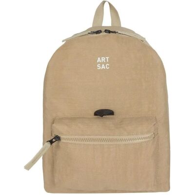 Artsac Jakson Single Pocket Medium Backpack - Light Sand - Backpack Artsac Jakson Single Pocket Medium Backpack - Light Sand - Backpack
