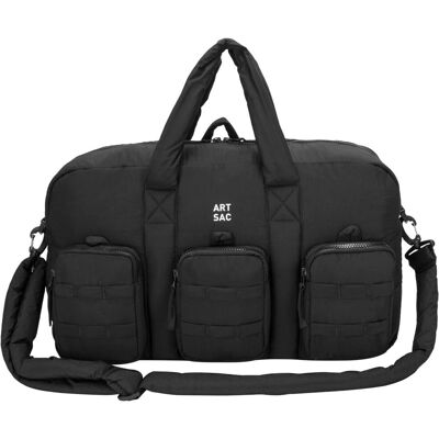 ARTSAC - Harring Padded Triple Holdall - Black - Nylon - Holdall ARTSAC - Harring Padded Triple Holdall - Black - Nylon - Holdall