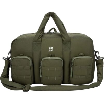 ARTSAC Harring Padded Triple Holdall Khaki Nylon One Size - Holdall ARTSAC Harring Padded Triple Holdall Khaki Nylon One Size - Holdall