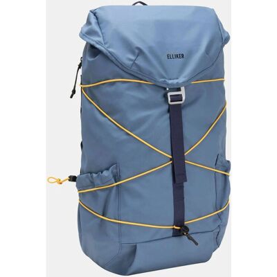 Elliker 22L Steel Blue Backpack - Adjustable Compartments - City/Outdoor Elliker 22L Steel Blue Backpack - Adjustable Compartments - City/Outdoor