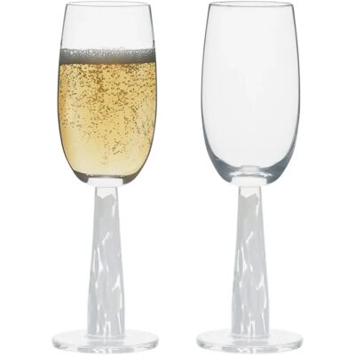 Anton Studio Designs Björn Set aus 2 Champagnergläser - Moderner Skandi-Stil Anton Studio Designs Björn Set aus 2 Champagnergläser - Moderner Skandi-Stil