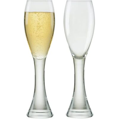 Anton Studios Anton Studio Designs Manhattan Set of 2 Champagne Flutes Anton Studios Anton Studio Designs Manhattan Set of 2 Champagne Flutes