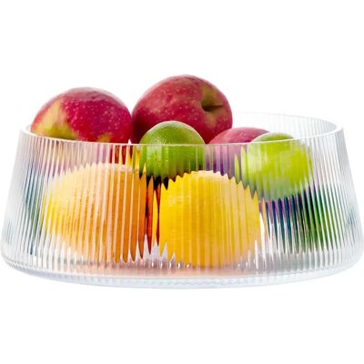 Anton Studio Designs Empire Glass Salad Bowl - Clear Anton Studio Designs Empire Glass Salad Bowl - Clear