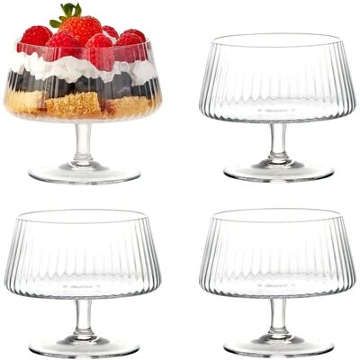 Anton Studios Empire Set of 4 Trifle Bowls - Contemporary Anton Studios Empire Set of 4 Trifle Bowls - Contemporary