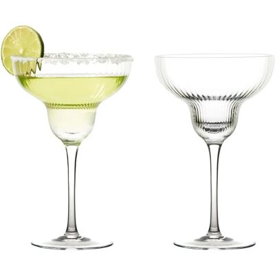 Anton Studio Designs Empire Margarita Cocktail Glass - Set of 2 - 400ml - Clear Anton Studio Designs Empire Margarita Cocktail Glass - Set of 2 - 400ml - Clear