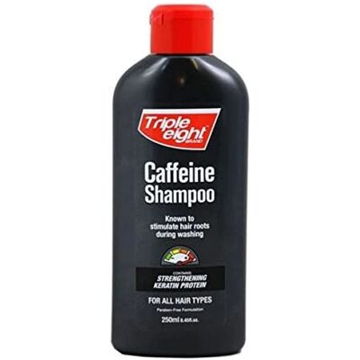 Triple Eight Koffein Shampoo - Haarwuchs Anregung - 250ml Triple Eight Koffein Shampoo - Haarwuchs Anregung - 250ml