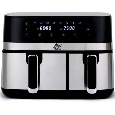 NETTA - 9L Air Fryer - Dual-Basket - Air Fryer NETTA - 9L Air Fryer - Dual-Basket - Air Fryer