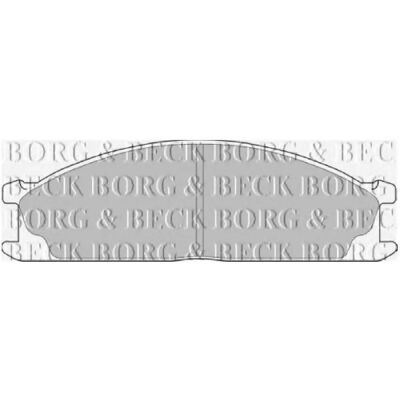 Borg & Beck Ford Maverick Brake Pads - Front Set Borg & Beck Ford Maverick Brake Pads - Front Set