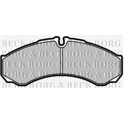 Borg & Beck Bbp1554 Brake Pad Set - Brake Pad Set Borg & Beck Bbp1554 Brake Pad Set - Brake Pad Set