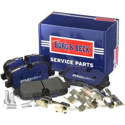 Borg & Beck Bbp1941 Rear Brake Pad Set - Brake Pad Set for Land Rover Range Rover 05-13 & Discovery 11-17 Borg & Beck Bbp1941 Rear Brake Pad Set - Brake Pad Set for Land Rover Range Rover 05-13 & Discovery 11-17