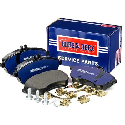 Borg & Beck Bbp2008 Front Brake Pads Set - Brake Pads Set Borg & Beck Bbp2008 Front Brake Pads Set - Brake Pads Set