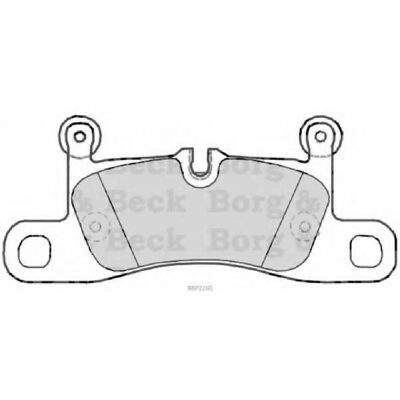 Borg & Beck Alfa Romeo Giulietta Rear Brake Pads - Brake Pads Borg & Beck Alfa Romeo Giulietta Rear Brake Pads - Brake Pads