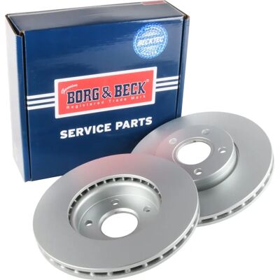 Borg & Beck Bbd5244 - Brake Disc - Vented Front 278mm - Ford Borg & Beck Bbd5244 - Brake Disc - Vented Front 278mm - Ford