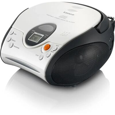 Lenco SCD-24 Portable CD Player - FM Radio - Robust Design Lenco SCD-24 Portable CD Player - FM Radio - Robust Design