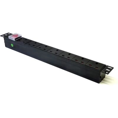 Powerlynx 19" 7 Way UK Power Distribution Unit - Data Lan Cabinet Mount Powerlynx 19" 7 Way UK Power Distribution Unit - Data Lan Cabinet Mount