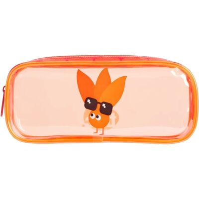 Tinc Ojay PVC Pencil Case - Orange - Pencil Case Tinc Ojay PVC Pencil Case - Orange - Pencil Case