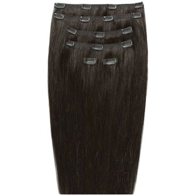 Beauty Works 20" Double Hair Set Clip-In Extensions - Raven Beauty Works 20" Double Hair Set Clip-In Extensions - Raven