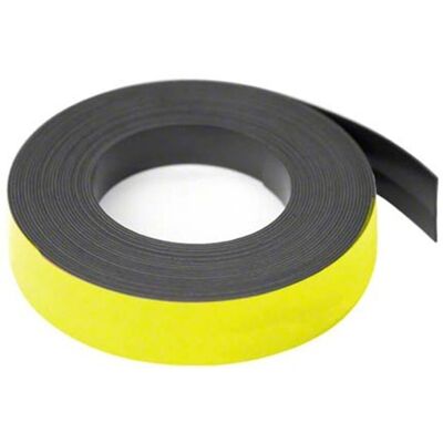 first4magnets F4MF25W-1 Bande magnétique blanche - Bande magnétique first4magnets F4MF25W-1 Bande magnétique blanche - Bande magnétique
